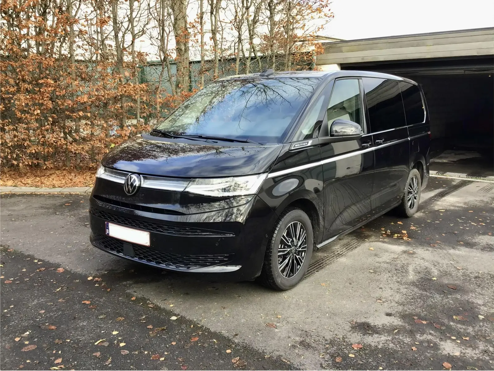 Buitenzijde van de Volkswagen Multivan